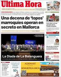 Portada de Última Hora (Espa&ntilde;a)