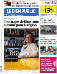 Portada de Le Bien Public (Francia)
