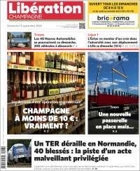 Portada de Libération Champagne (France)