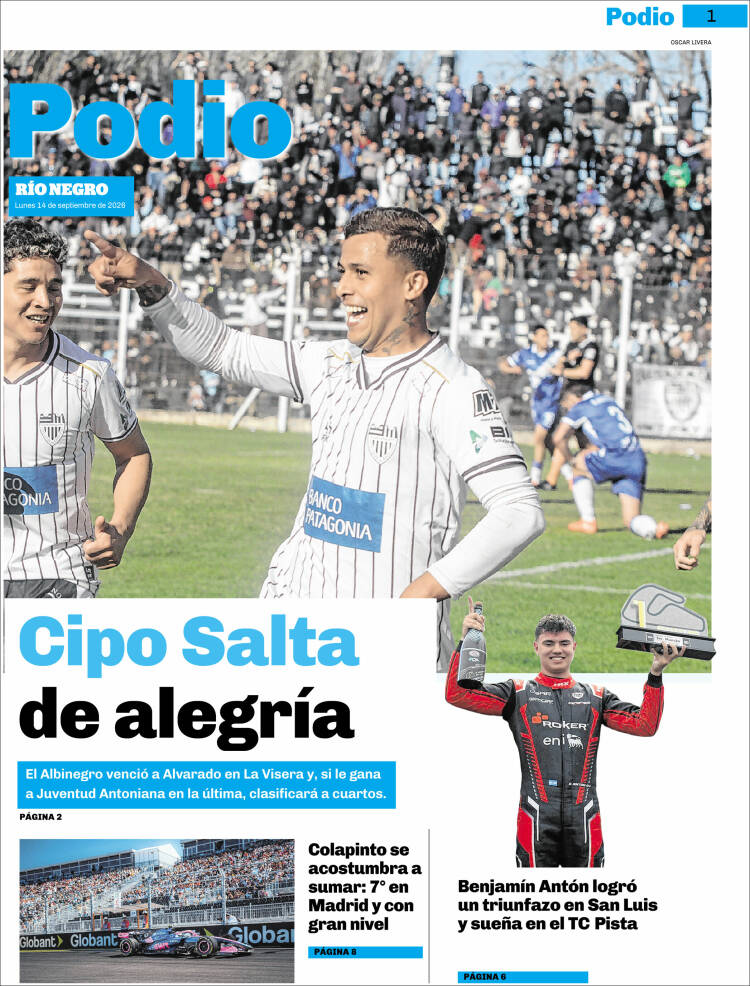 Portada de Rio Negro (Argentine)