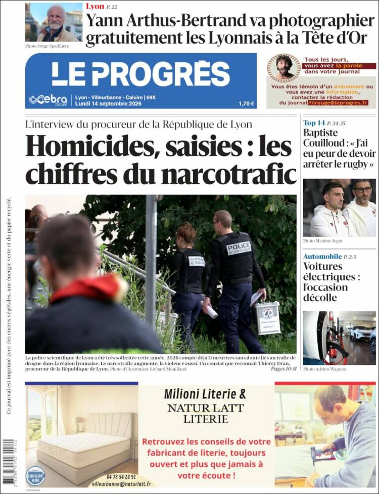 Portada de Progres de Fecamp (France)