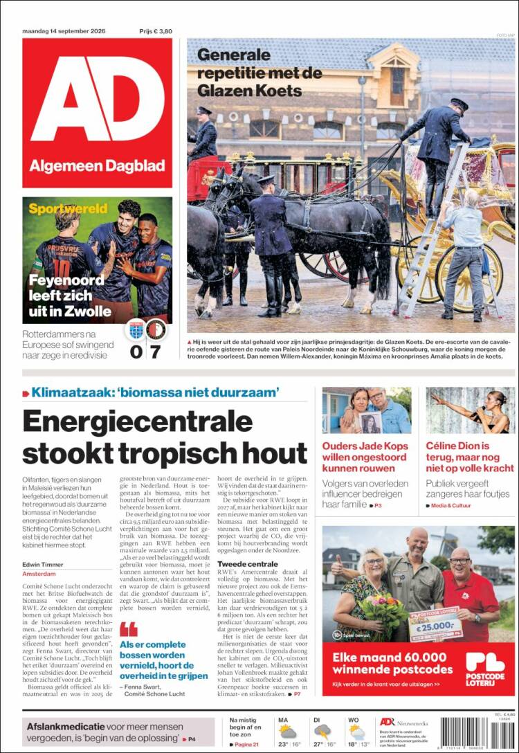 Portada de AD (Pa&iacute;ses Bajos)
