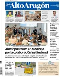 Portada de Diario del AltoAragón (Espa&ntilde;a)