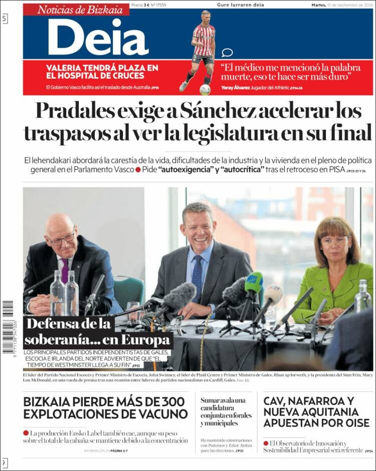 Portada de Deia (Espa&ntilde;a)