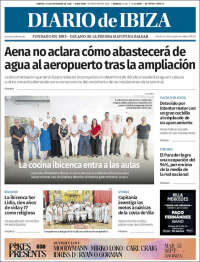 Portada de Diario de Ibiza (Espa&ntilde;a)