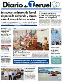 Portada de Diario de Teruel (Espa&ntilde;a)