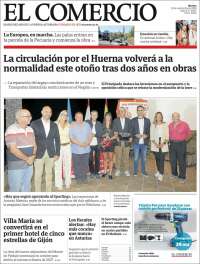 Portada de El Comercio - Gijón (Espa&ntilde;a)