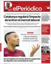 Portada de El Periódico de Catalunya (Espa&ntilde;a)