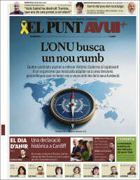Portada de El Punt Avui (Espa&ntilde;a)