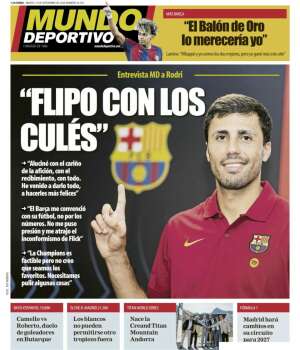 Portada de Mundo Deportivo de hoy