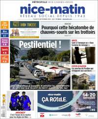 Portada de Nice-Matin (France)