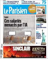 Portada de Le Parisien (Francia)