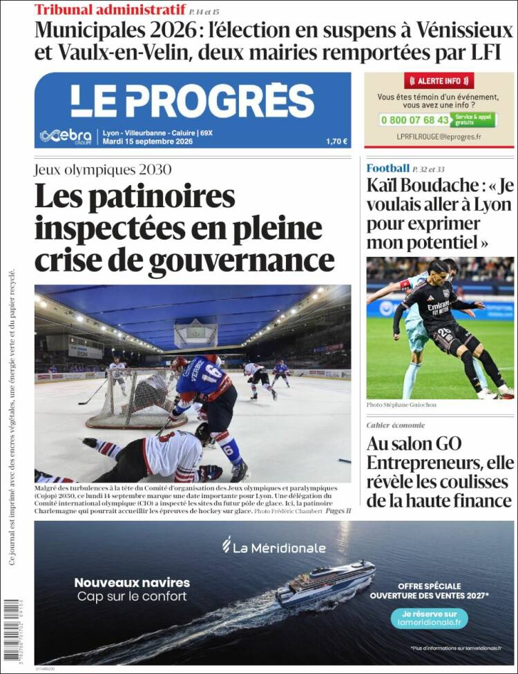 Portada de Progres de Fecamp (France)