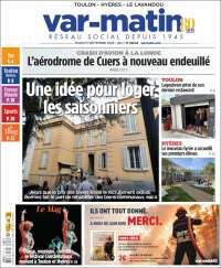 Portada de Var-Matin (France)