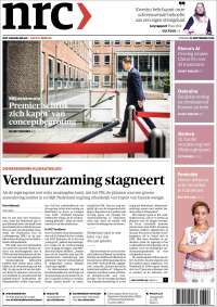 Portada de NRC Handelsblad (Pa&iacute;ses Bajos)