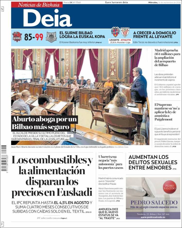 Portada de Deia (Espa&ntilde;a)