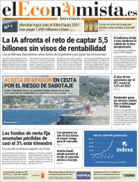 Portada de El Economista (Espa&ntilde;a)