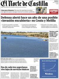 Portada de Norte de Castilla - Segovia (Espa&ntilde;a)