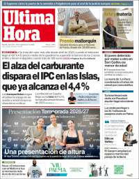 Portada de Última Hora (Espa&ntilde;a)