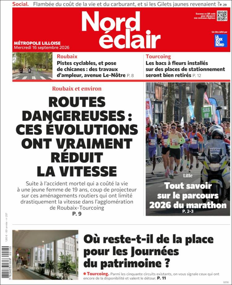 Portada de Nord Éclair (Francia)