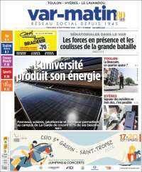 Portada de Var-Matin (Francia)