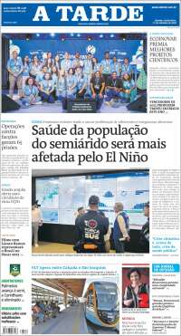 Portada de Diário A Tarde (Brasil)