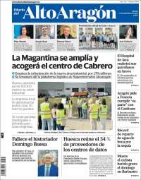 Portada de Diario del AltoAragón (Espa&ntilde;a)
