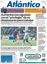 Portada de Atlántico Diario (Espa&ntilde;a)