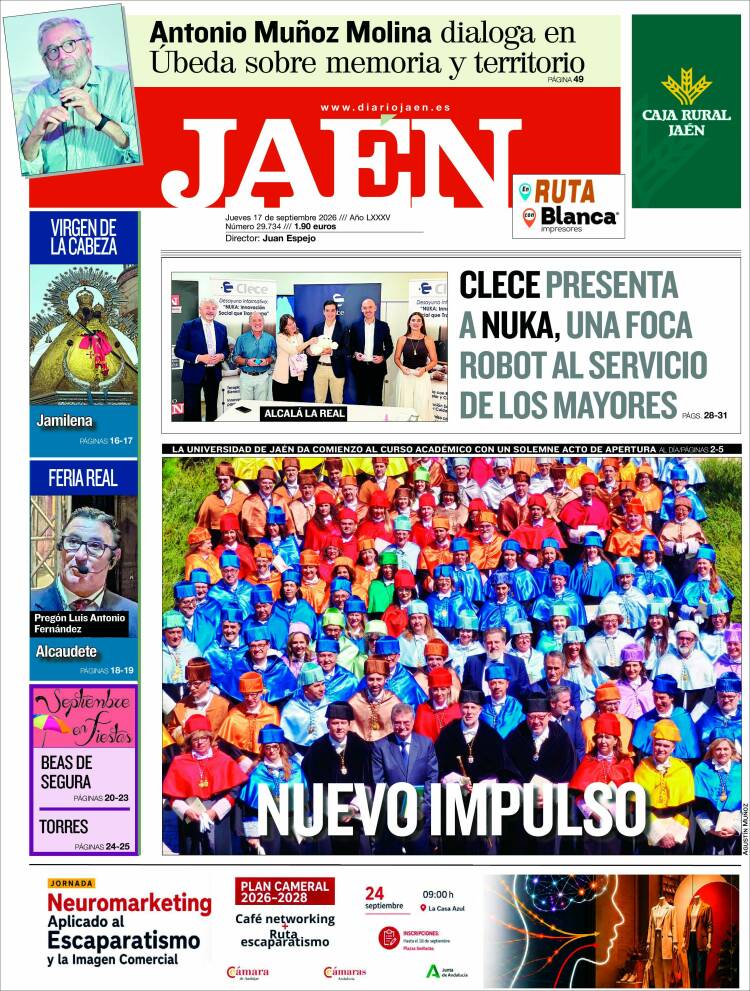 Portada de Diario Jaén (Espa&ntilde;a)