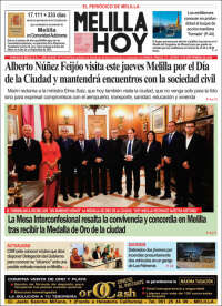Portada de Melilla Hoy (Espa&ntilde;a)