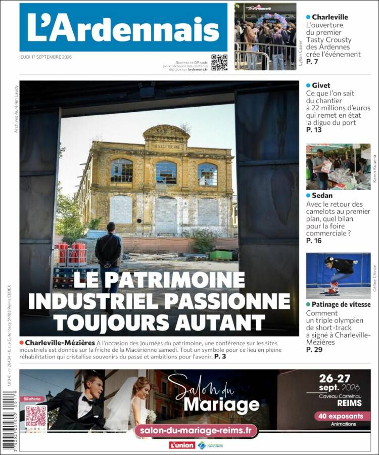 Portada de L'Ardenais (France)