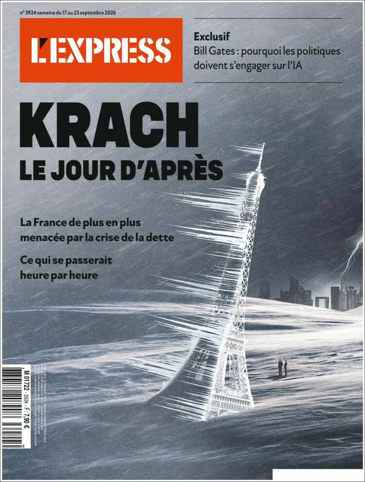 Portada de L'Express (Francia)
