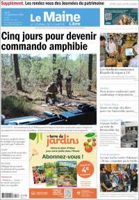 Portada de Le Maine Libre (France)