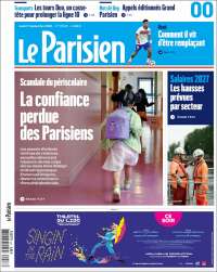 Portada de Le Parisien (Francia)