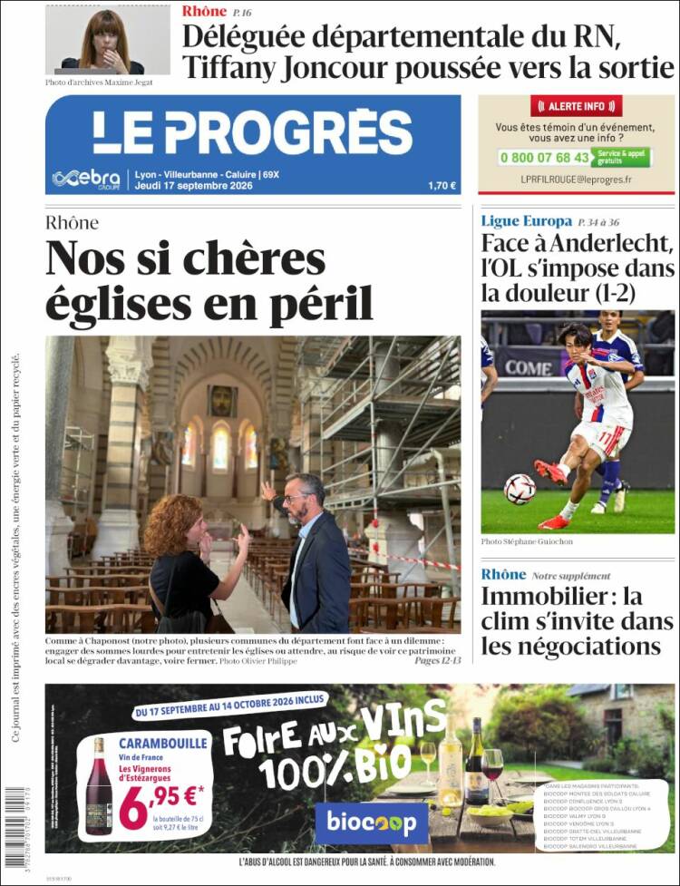 Portada de Progres de Fecamp (France)