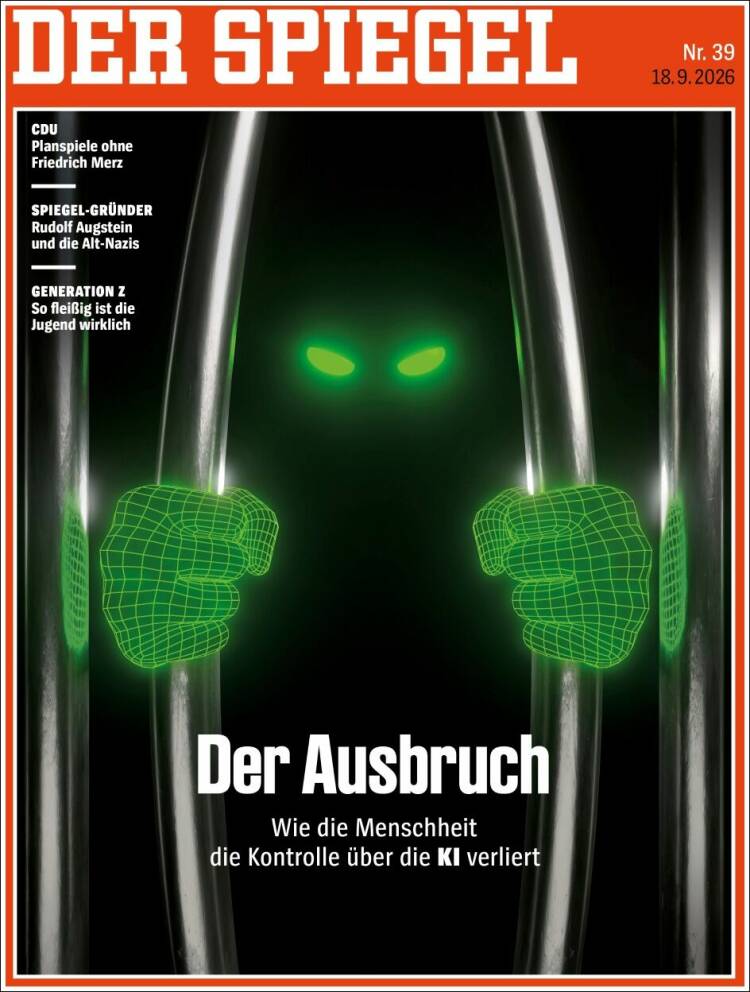 Portada de Der Spiegel (Alemania)