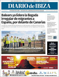 Portada de Diario de Ibiza (Espa&ntilde;a)