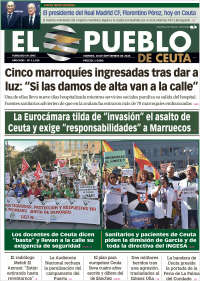Portada de El Pueblo de Ceuta (Espa&ntilde;a)