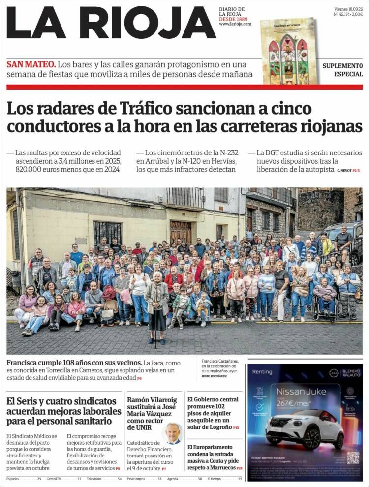 Portada de La Rioja (Espa&ntilde;a)