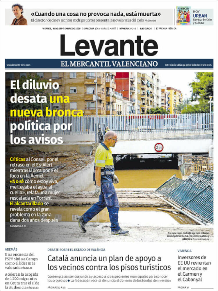 Portada de Levante (Espa&ntilde;a)