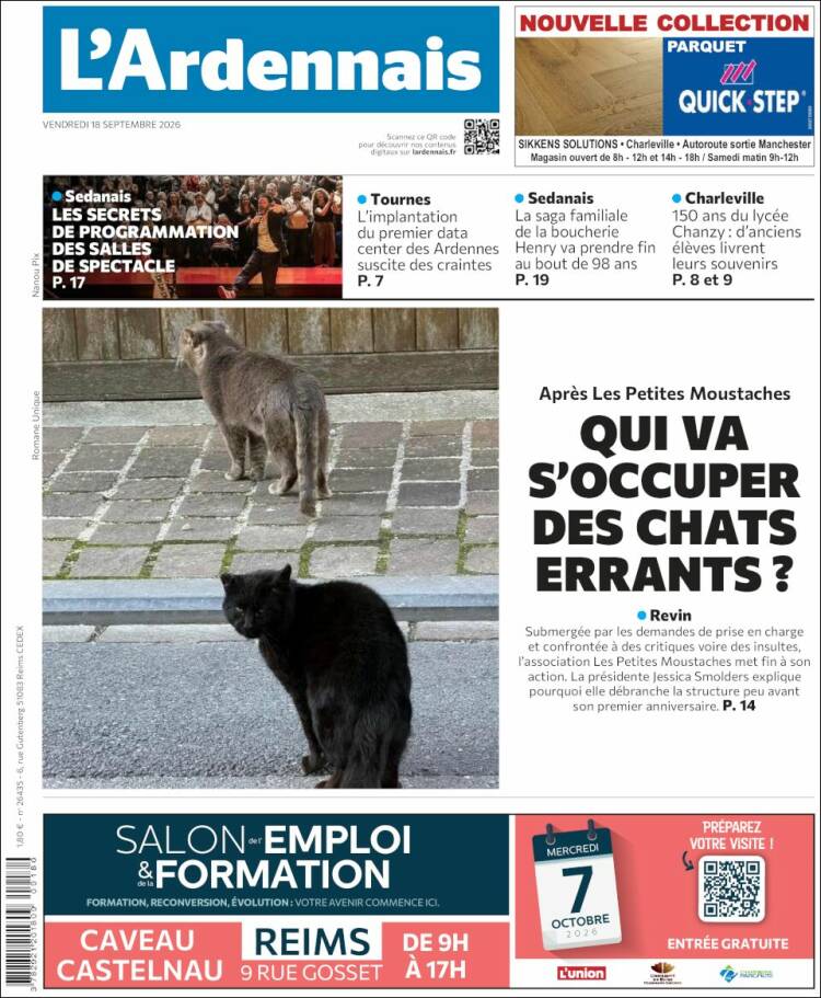 Portada de L'Ardenais (France)