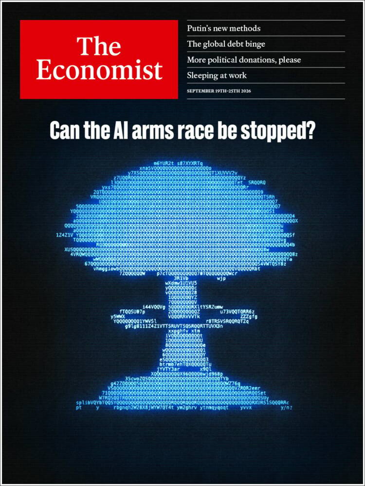 Portada de The Economist (Reino Unido)