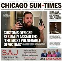 Portada de Chicago Sun-Times (USA)