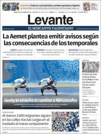 Portada de Levante (Spain)