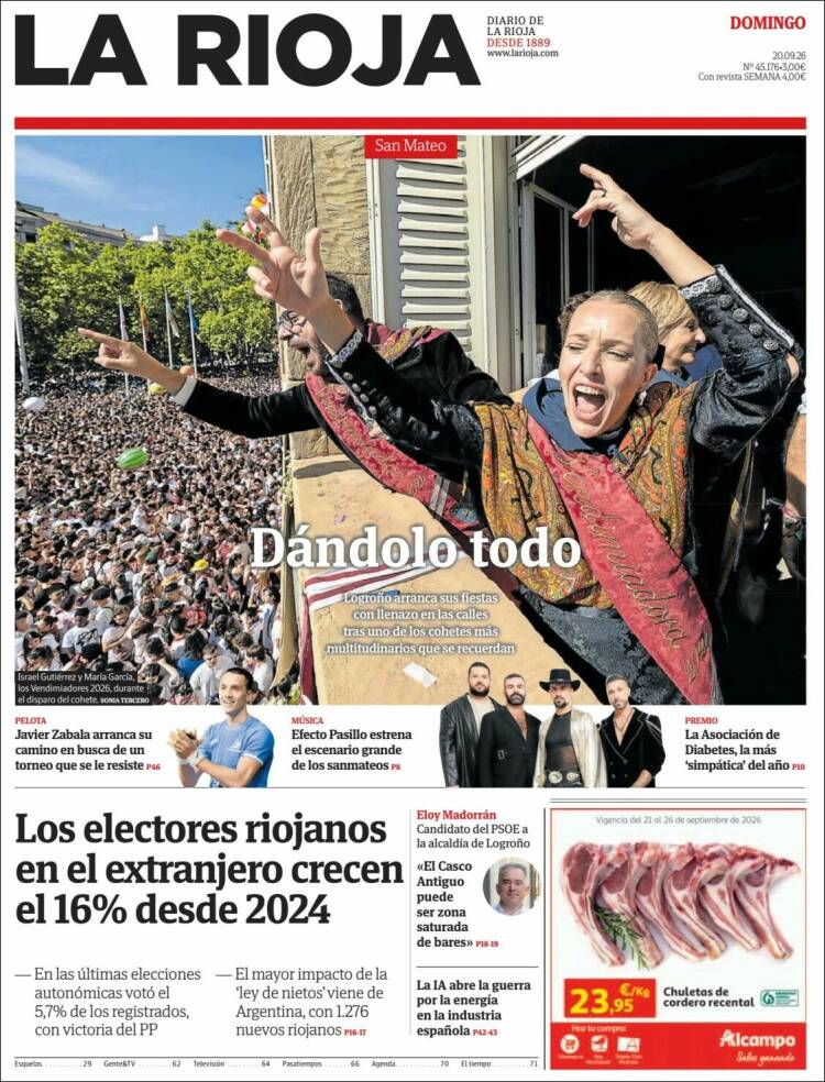 Portada de La Rioja (Espa&ntilde;a)