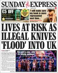 Portada de Daily Express (Royaume-Uni)