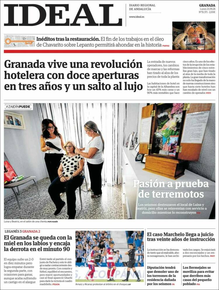 Portada de Ideal (Espa&ntilde;a)