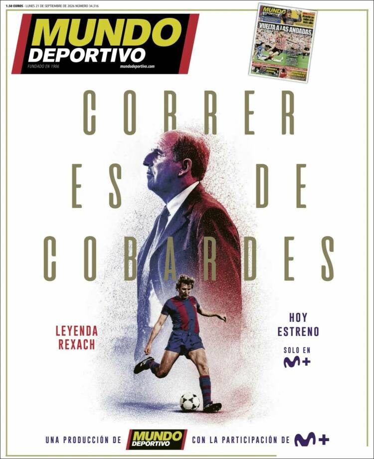 Portada de Mundo Deportivo Bizkaia (Espa&ntilde;a)