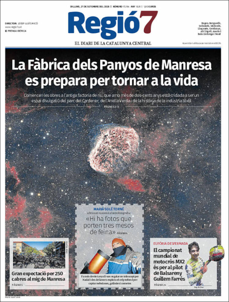 Portada de Regio7 (Espa&ntilde;a)