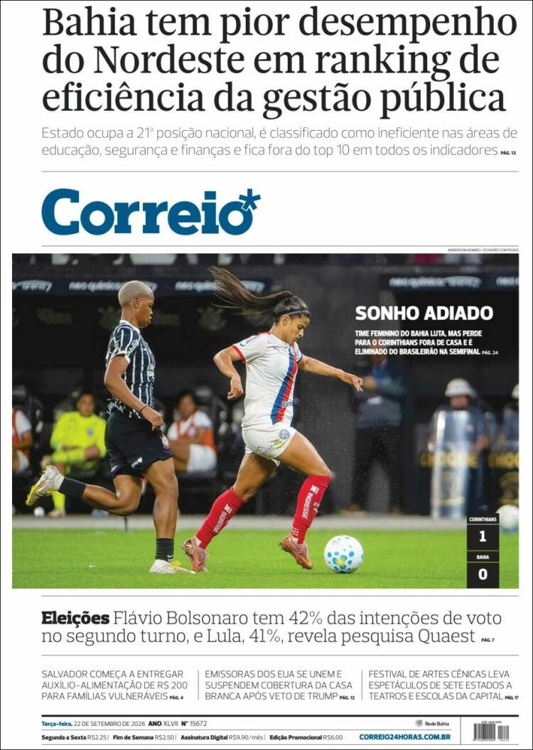 Portada de Correio* (Brasil)